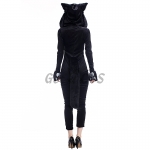 Sexy Black Cat Jumpsuit Costume