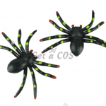 Halloween Decorations Simulation Black Spider Model