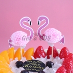 Birthdays Decoration Flamingo Insert Card