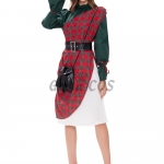 Adult Strawberry Skirt Scottish Girl Costume