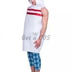 Funny Men Halloween Costumes Bowling Suit