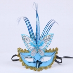 Halloween Decorations Rain Silk Butterfly Mask