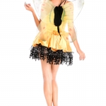 Halloween Costumes Yellow Bee Elf Skirt
