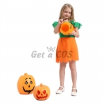 Girls Halloween Costumes Witch Pumpkin Dress