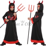 Angel Devil Costumes Black Red Horns