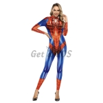 Women Halloween Costumes Spiderman Jumpsuit