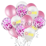 Birthday Balloons Donuts Combination