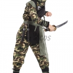 Ninja Costume Camouflage Shape