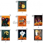 Garden Flags Halloween Cartoon Pumpkin Pattern