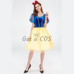 Disney Women Halloween Costumes Dress Snow White Same Style