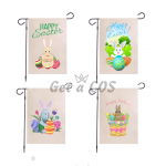 Easter Decorations Rabbit Pattern Style Printing