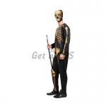 Day of the Dead Costume Golden Clothes