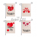 Garden Flags Valentine's Day Style Printing