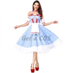 Women Halloween Costumes Dorothy French Manor Maid Skirt