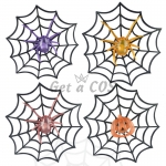 Halloween Supplies Glowing Spider Web