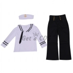 Navy Sailor Uniform Girl Costume