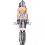 Hairy Wolf Female Costume Devil Cat Dress Party Night Style