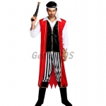 Captain Hook Costume Store Red Style Cloak Cosplay