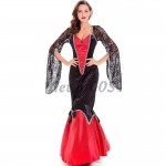 Women Halloween Vampire Costumes Countess Dress