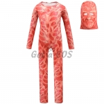 Skeleton Costume Scary Meat Pattern