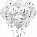 Birthday Balloons Musical Note Printing Set