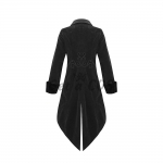Men Halloween Costumes Palace Gothic Dovetail Suit