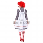 Halloween Costumes New Crazy Clown Role Maid Style