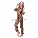 Halloween Customes Tiger Pajamas Suit