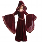 Wine Red Vampire Girl Renaissance Costumes