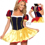 Women Halloween Costumes Snow White Stage Outfit