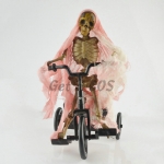 Halloween Decorations Skeleton Bike