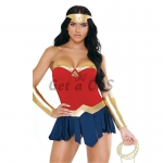 Sexy Halloween Wonder Woman Costumes Cosplay Performance