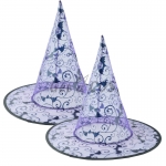 Halloween Decorations Purple Bat Hat