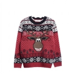 Christmas Sweater Deer Pattern Kids
