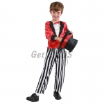 Kids Magician Costume Carnival Suit