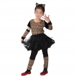 Cat Girl Costume Leopard Clothes