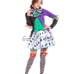 Halloween Costume Alice Clown Maid Clothes