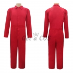 Adults Halloween Costumes Horror Film US Red Jumpsuit