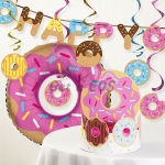 Birthdays Decoration Donuts Banners Kit