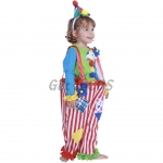 Kids Halloween Costumes Funny Clown Suit