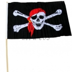 Halloween Props Flagpole Pirate Flag