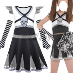 Cheerleader Costumes Zombies 2 Skull Style