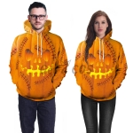Couples Halloween Costumes Pumpkin Skull Sweatshirt
