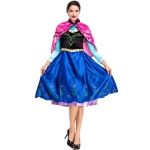 Fairy Tale Ice Princess Dress Women Costume