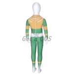 Power Rangers Halloween Costume Green Warrior