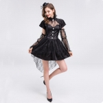 Sexy Adult Halloween Costumes Witch Devil Tuxedo Vampire Dress