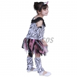 Girls Halloween Costumes Wavy Zebra Skirt