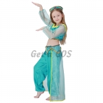 Green Arab Girls Costume