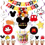 Birthdays Decoration Mickey Mouse Hanging Flag