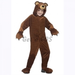 Animal Costumes for Kids Brown Bear Cosplay